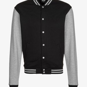 2 TONE COLLEGE  - Zip-up sweatshirt - black/grey