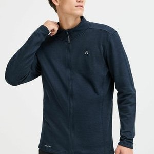 NBKALLEO M - Zip-up sweatshirt - navy blazer NBKALLEO M - Zip-up sweatshirt - navy blazer