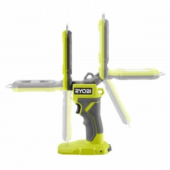 фонарь LED Ryobi 100 Lm Зеленый Серый