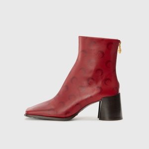 MOONOGRAM BLOCK - Classic ankle boots - red MOONOGRAM BLOCK - Classic ankle boots - red