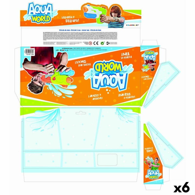 Водяной пистолет Colorbaby 34,5 x 16 x 5 cm (6 штук)