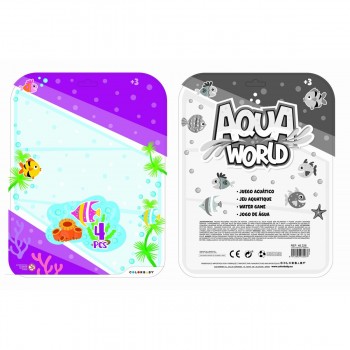 Водная игра Colorbaby AQUA WORLD 16,5 x 19,7 x 2,5 cm (6 штук)