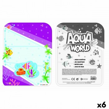 Водная игра Colorbaby AQUA WORLD 16,5 x 19,7 x 2,5 cm (6 штук)