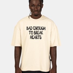 BAD ENOUGH - Print T-shirt - coconut BAD ENOUGH - Print T-shirt - coconut
