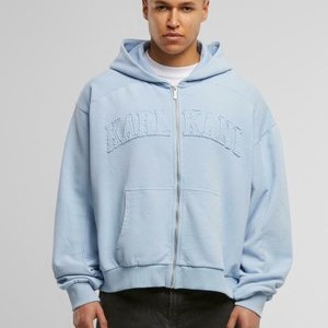Zip-up sweatshirt - light blue Zip-up sweatshirt - light blue