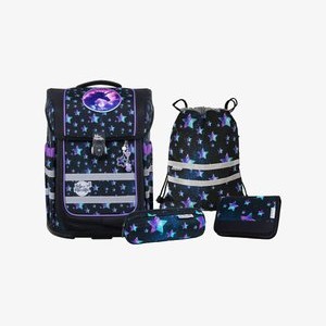 ERGO COMPACTO SET 5-TEILIG - School bag - star night ERGO COMPACTO SET 5-TEILIG - School bag - star night