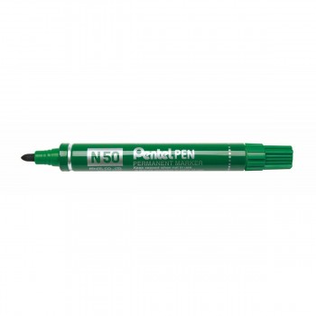 Постоянный маркер Pentel N50-BE Зеленый 12 Предметы