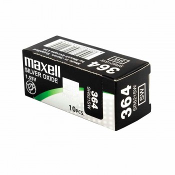 Кнопка ячейки Maxell SR621SW 364 1,55 V Щелочные батарейки таблеточного типа