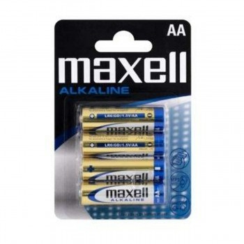 Щелочные батарейки Maxell LR06 (12 штук)