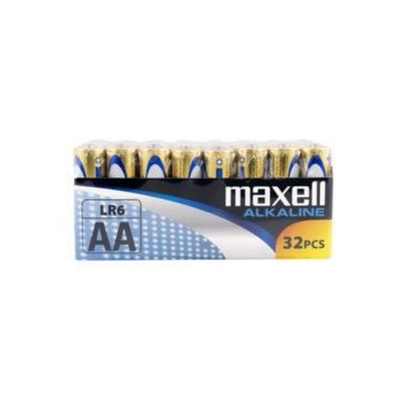 Щелочные батарейки Maxell LR06 1,5 V (32 Предметы) (8 штук)
