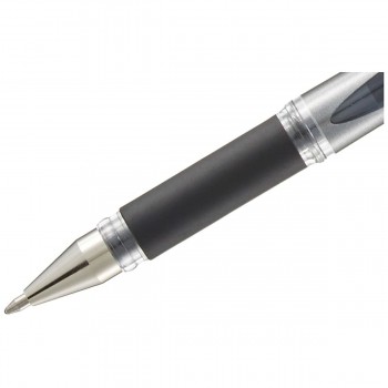 Ручка с жидкими чернилами Uni-Ball Signo Broad UM-153 W Чёрный 0,6 mm (12 Предметы)