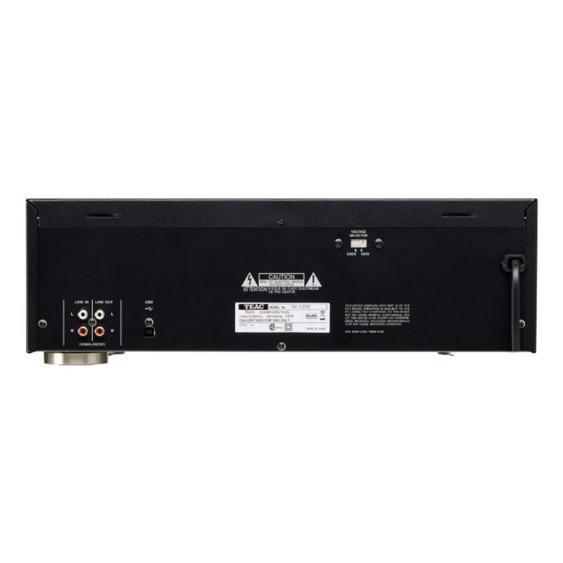 Кассетный магнитофон с радио Teac W-1200-B
