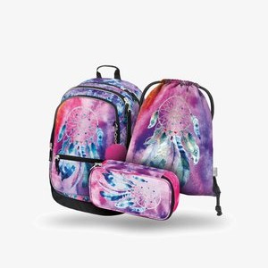 3 SET ERGONOMISCHE - School set - violett 3 SET ERGONOMISCHE - School set - violett