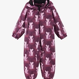 WINTER OVERALL MOOMIN LYSTER UNISEX - Snowsuit - deep purple WINTER OVERALL MOOMIN LYSTER UNISEX - Snowsuit - deep purple