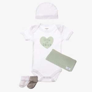 SET LITTLE WILD  - Baby gifts - weiss grün SET LITTLE WILD  - Baby gifts - weiss grün