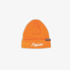 BIRCH FISHERMAN BEANIE UNISEX - Beanie - orange white BIRCH FISHERMAN BEANIE UNISEX - Beanie - orange white