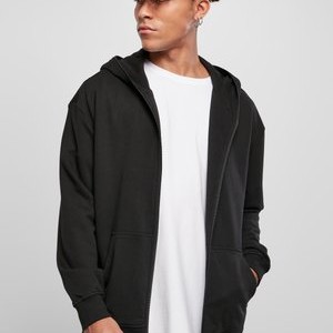 Zip-up sweatshirt - black Zip-up sweatshirt - black