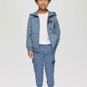 Zip-up sweatshirt - blassblau