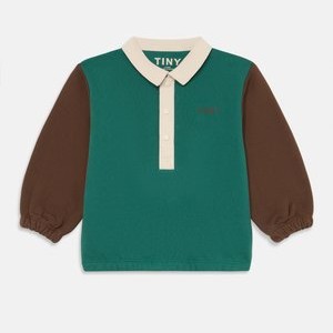 COLOR BLOCK UNISEX - Sweatshirt - dark green COLOR BLOCK UNISEX - Sweatshirt - dark green
