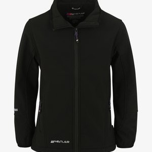 COVINA JUNIOR WASSER -UND WINDDICHT - Soft shell jacket - schwarz COVINA JUNIOR WASSER -UND WINDDICHT - Soft shell jacket - schwarz