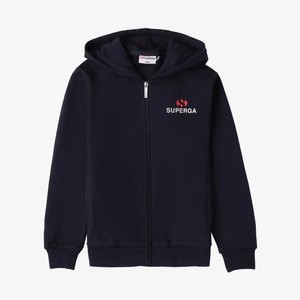 WITH ZIP FASTENING - Zip-up sweatshirt - navy WITH ZIP FASTENING - Zip-up sweatshirt - navy