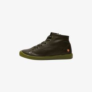 High-top trainers - army green w green sole High-top trainers - army green w green sole