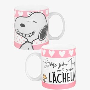 THE PEANUTS SNOOPY ZAUBER - LÄCHELN KAFFEE FARBWECHSEL - Drink bottle - weiß THE PEANUTS SNOOPY ZAUBER - LÄCHELN KAFFEE FARBWECHSEL - Drink bottle - weiß