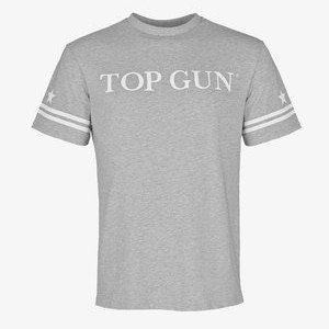Print T-shirt - grey melange Print T-shirt - grey melange