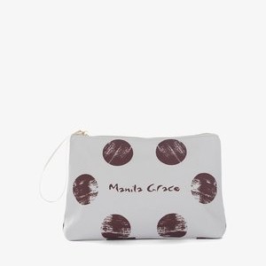 PRINTED BEACH - Wash bag - butter PRINTED BEACH - Wash bag - butter