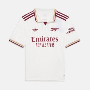 ARSENAL KIDS UNISEX - Football shirt - cloud white/ burgundy ARSENAL KIDS UNISEX - Football shirt - cloud white/ burgundy