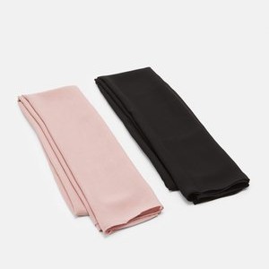 2 PACK - Headscarf - black/pink 2 PACK - Headscarf - black/pink
