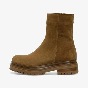 BASIC CASUAL NOVAN - Platform ankle boots - ginger BASIC CASUAL NOVAN - Platform ankle boots - ginger