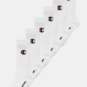 CREW UNISEX 6 PACK - Sports socks - white CREW UNISEX 6 PACK - Sports socks - white