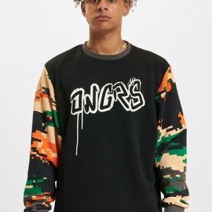 MELLOW - Sweatshirt - pixelcamouflage black MELLOW - Sweatshirt - pixelcamouflage black