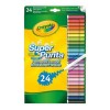 Фетр Crayola B01BF6F20K Моющийся (24 uds)
