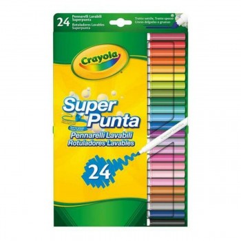 Фетр Crayola B01BF6F20K Моющийся (24 uds)