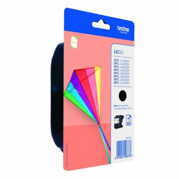 Картридж с оригинальными чернилами Brother LC223BKBP Чёрный
