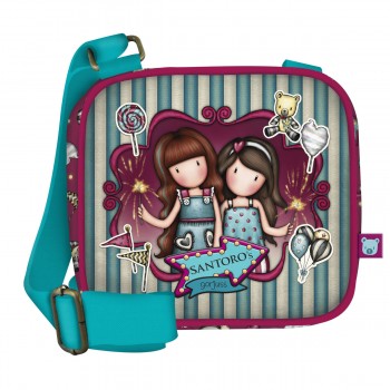 Сумка на плечо Gorjuss Fireworks Тёмно Бордовый (16.5 x 15 x 6.5 cm)