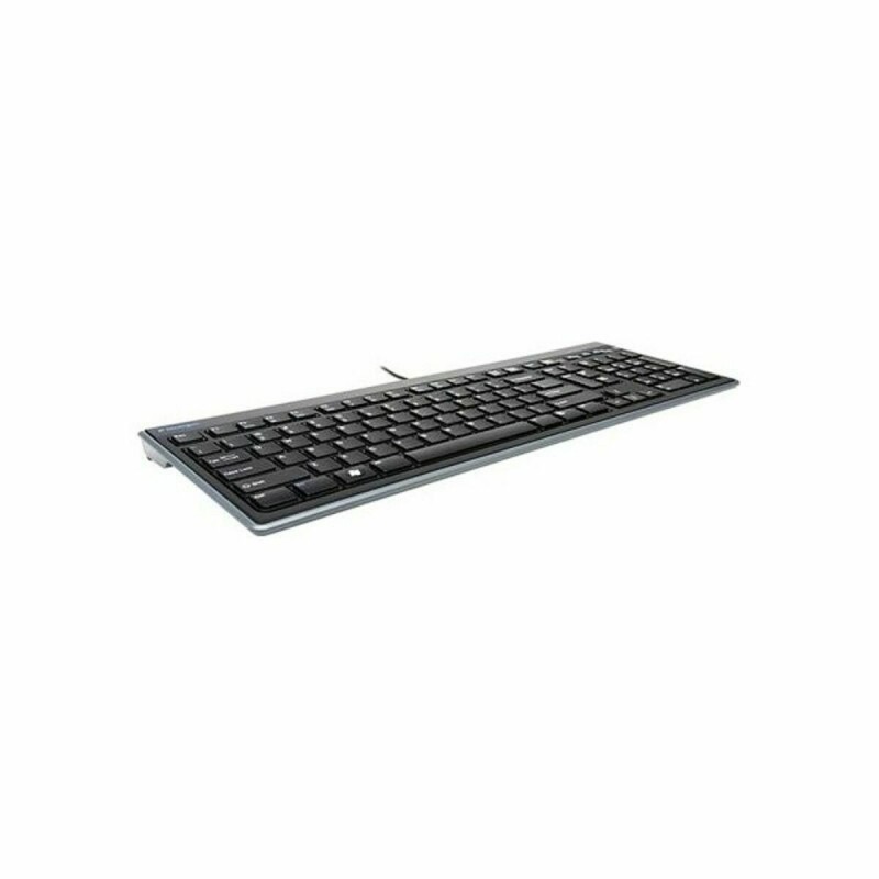Клавиатура Kensington Advance Fit Чёрный Испанская Qwerty