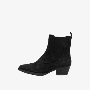 Cowboy/biker ankle boot - black Cowboy/biker ankle boot - black