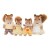 Набор кукол   Sylvanian Families 4172 Family Ecureuil Roux