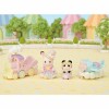 Playset Sylvanian Families Amusement Park Ride - Plane & Train Разноцветный