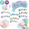 Маникюрный набор Aquabeads Nail Studio Stitch Разноцветный 40 Предметы