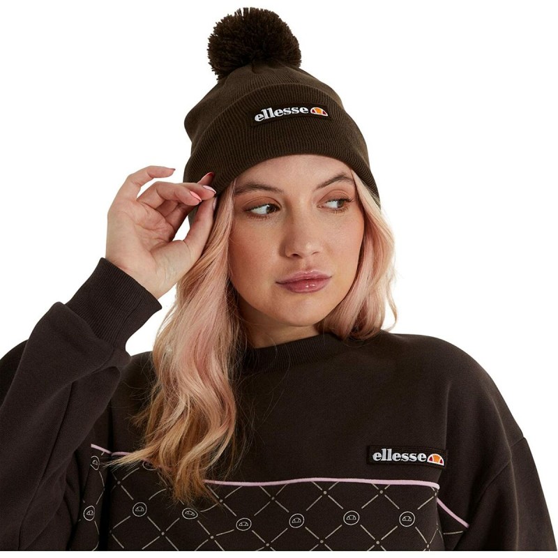 Кепка Ellesse Pasteria Pom Pom Коричневый