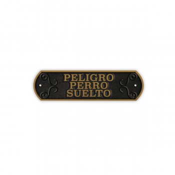 Доска Magnet & Steel Peligro perro Suelto 24 x 7,2 cm