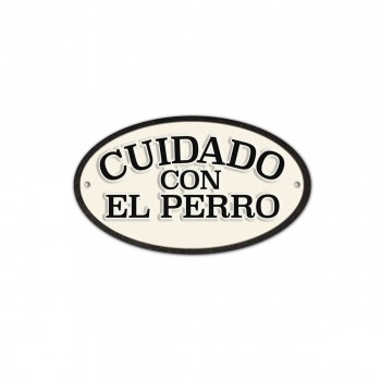 Доска Magnet & Steel Cuidado con el Perro 16,3 x 9,5 cm