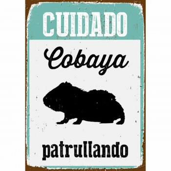 Доска Magnet & Steel Cuidado Cobaya Patrullando 14,8 x 21 cm