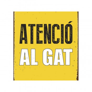 Доска Magnet & Steel Atenció al Gat 14,8 x 21 cm