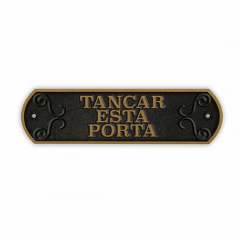 Доска Magnet & Steel Tancar Esta Porta 24 x 7,2 cm