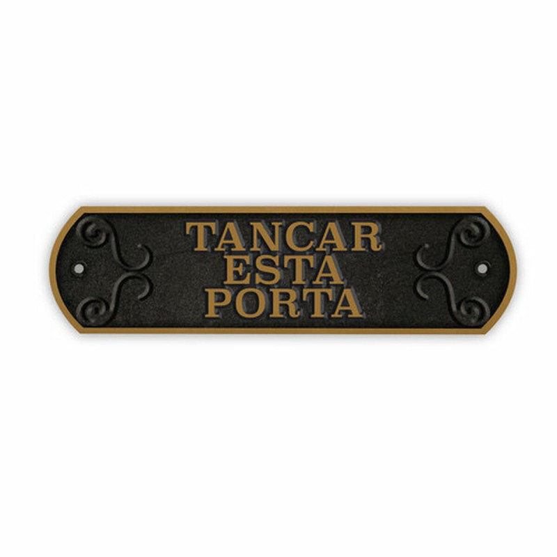 Доска Magnet & Steel Tancar Esta Porta 24 x 7,2 cm